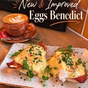 eggs benedict victorias coffee lounge